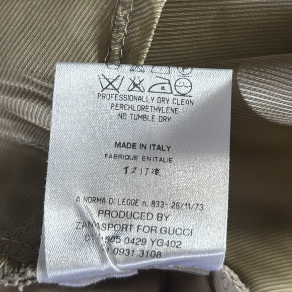 Vintage Gucci by Tom Ford Womens Sahariana Safari Pant Suit Sz S - Picture 7 of 17